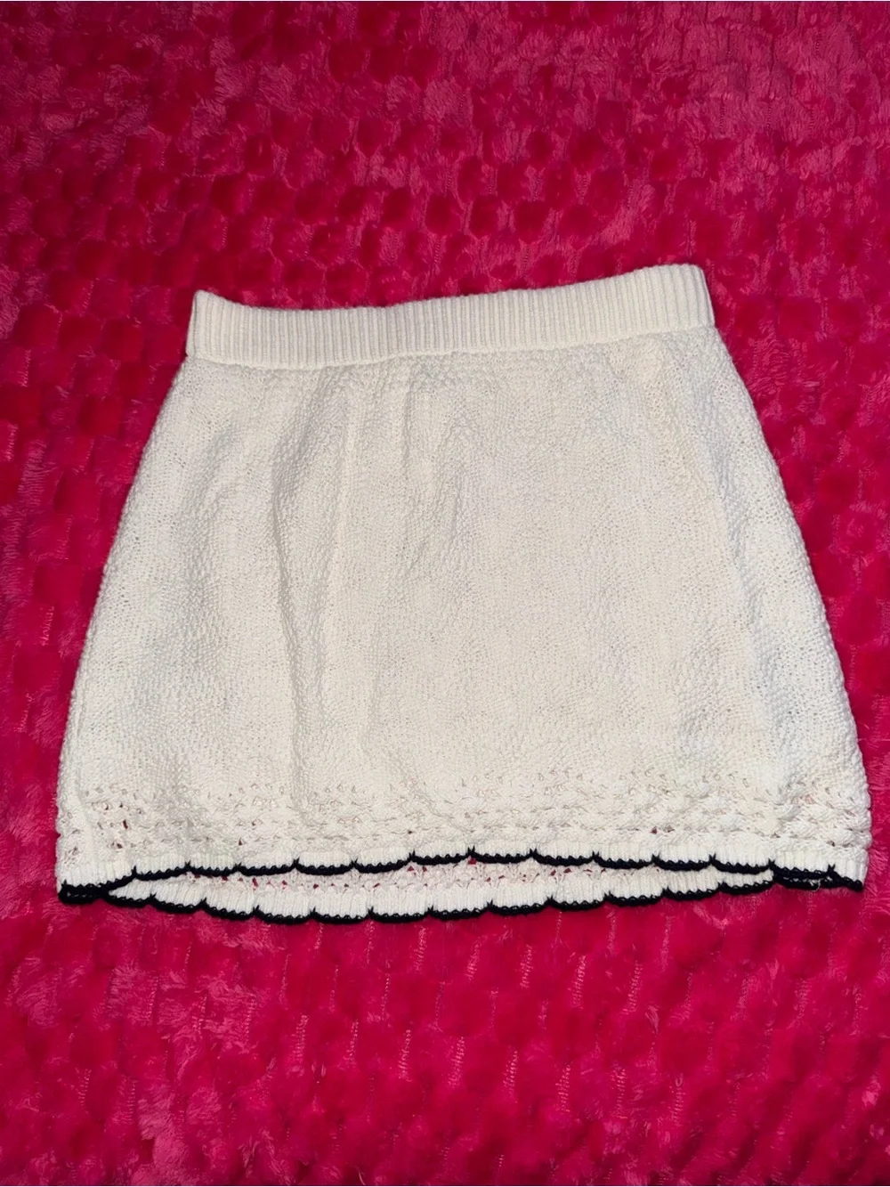 GAP Kids Cream Knit Sweater Skirt Size M (8) NWT